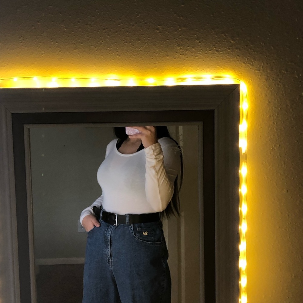 American Eagle Long Sleeve w/ Cut Patterned Back